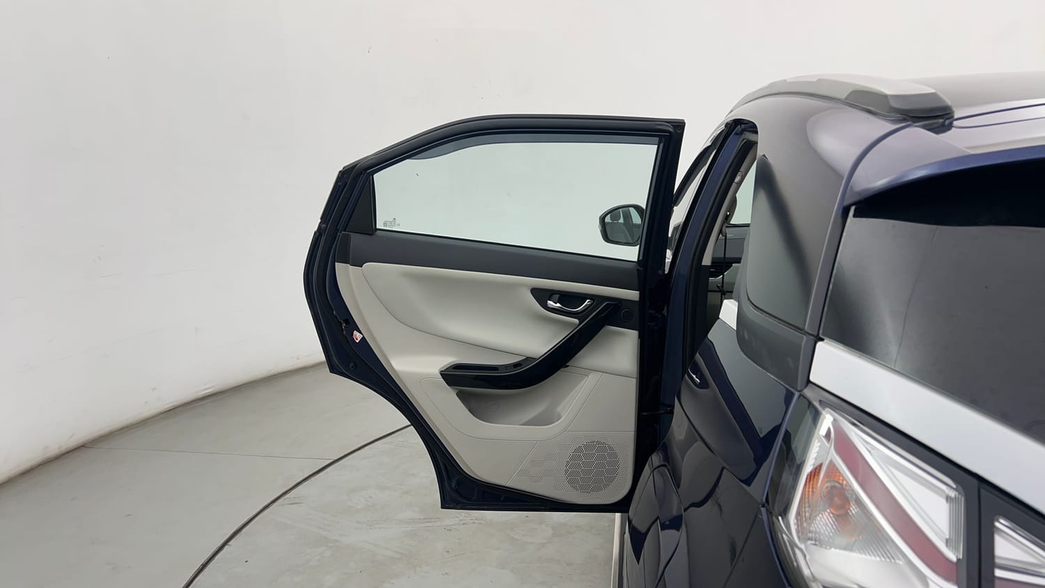 Used 2023 Tata Nexon XZ Plus LUXS Diesel Diesel Manual interior LEFT REAR DOOR OPEN VIEW