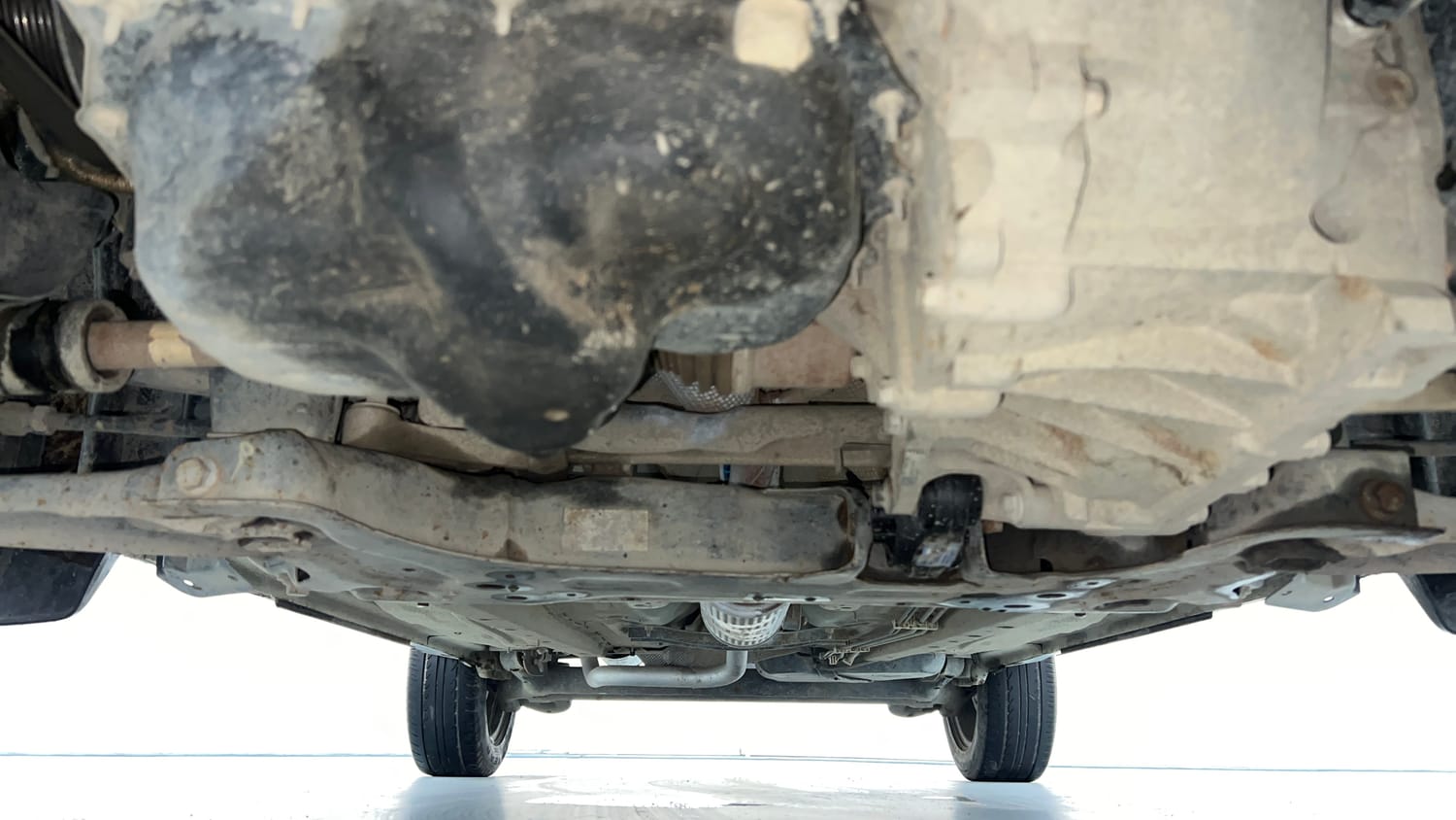 Used 2019 Ford EcoSport Trend 1.5L Ti-VCT Petrol Manual extra FRONT LEFT UNDERBODY VIEW