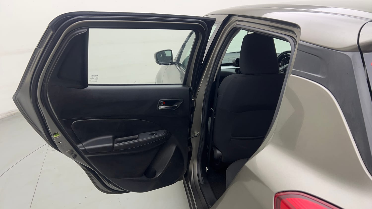 Used 2022 Maruti Suzuki Swift ZXi Plus AMT Petrol Automatic interior LEFT REAR DOOR OPEN VIEW