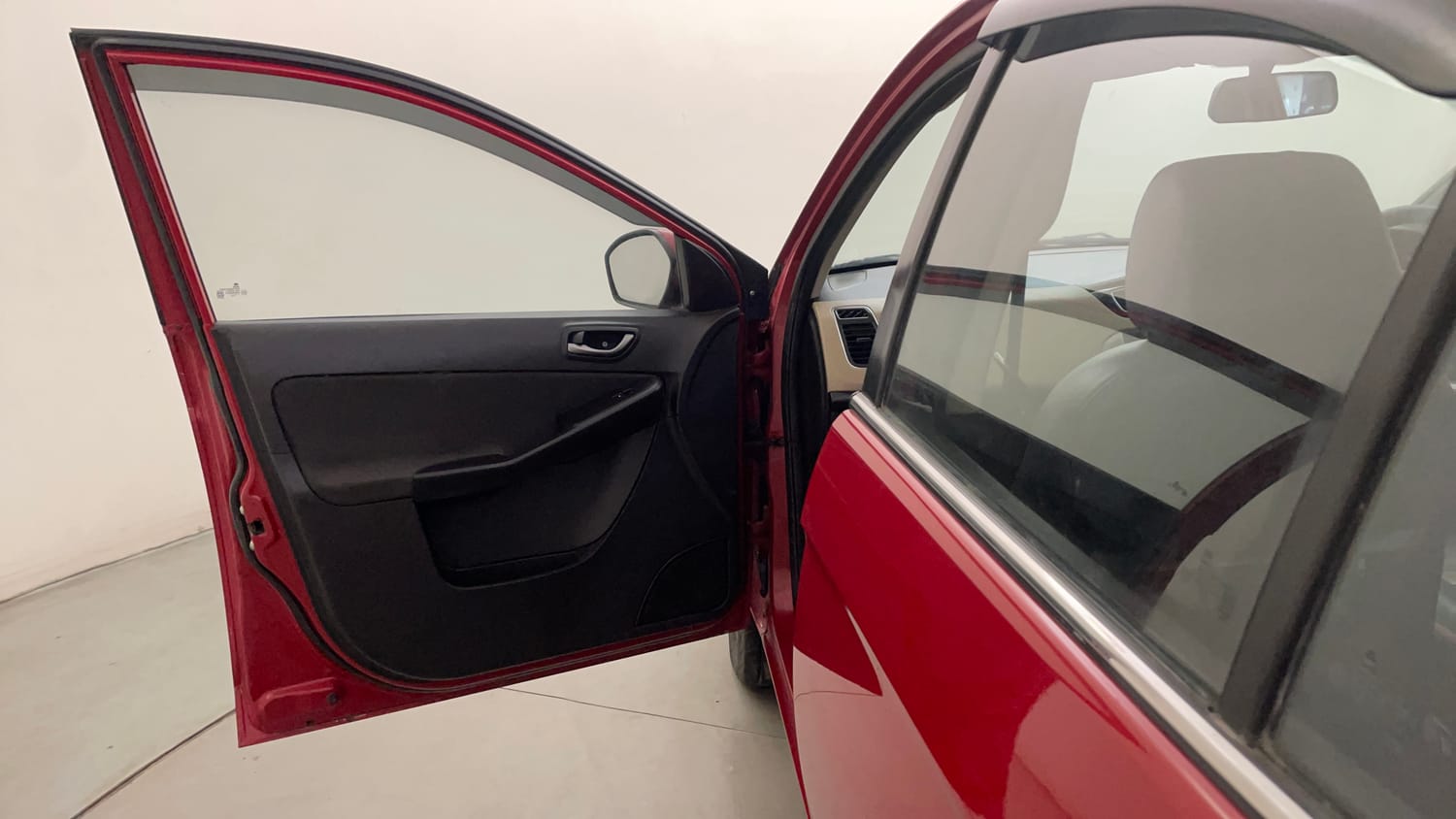 Used 2014 Tata Zest XT Petrol Petrol Manual interior LEFT FRONT DOOR OPEN VIEW