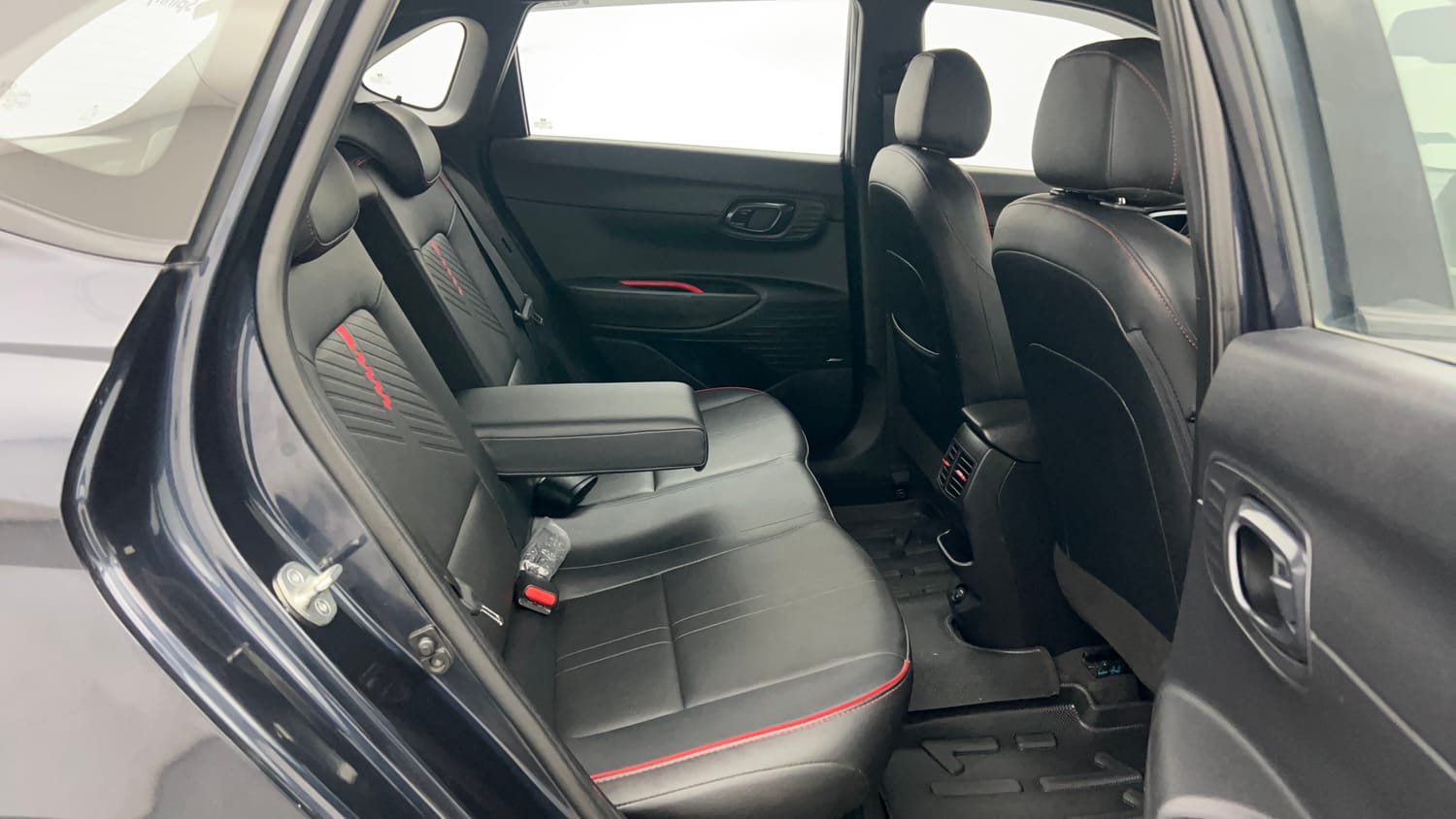 Used 2023 Hyundai i20 N Line N8 1.0 Turbo DCT Petrol Automatic interior RIGHT SIDE REAR DOOR CABIN VIEW