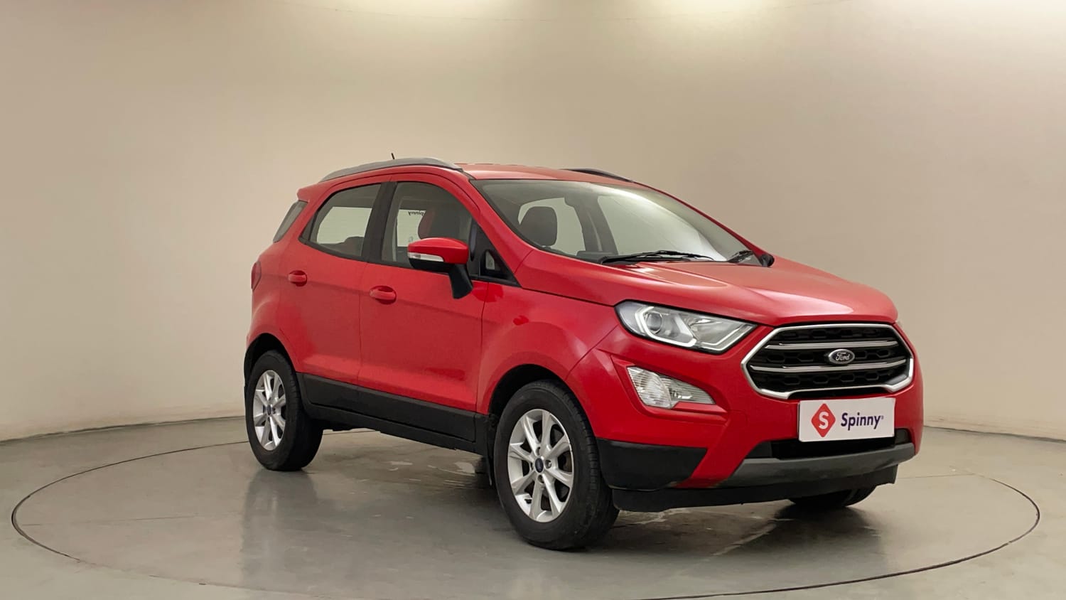 Used 2018 Ford EcoSport Titanium + 1.5L TDCi Diesel Manual exterior RIGHT FRONT CORNER VIEW
