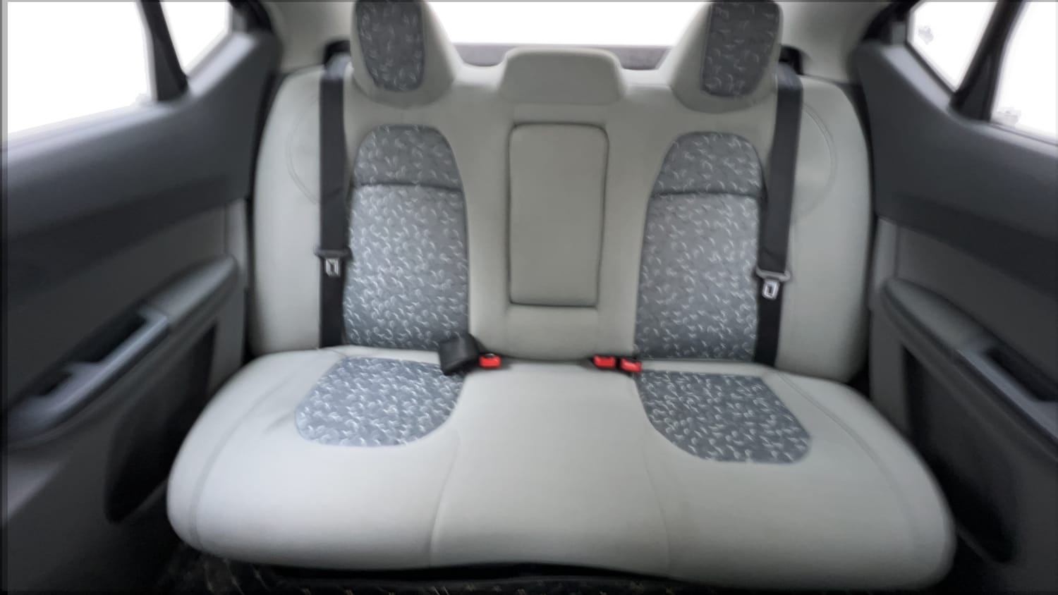 Used 2021 Tata Tigor XZ Petrol Manual interior REAR SEAT CONDITION VIEW