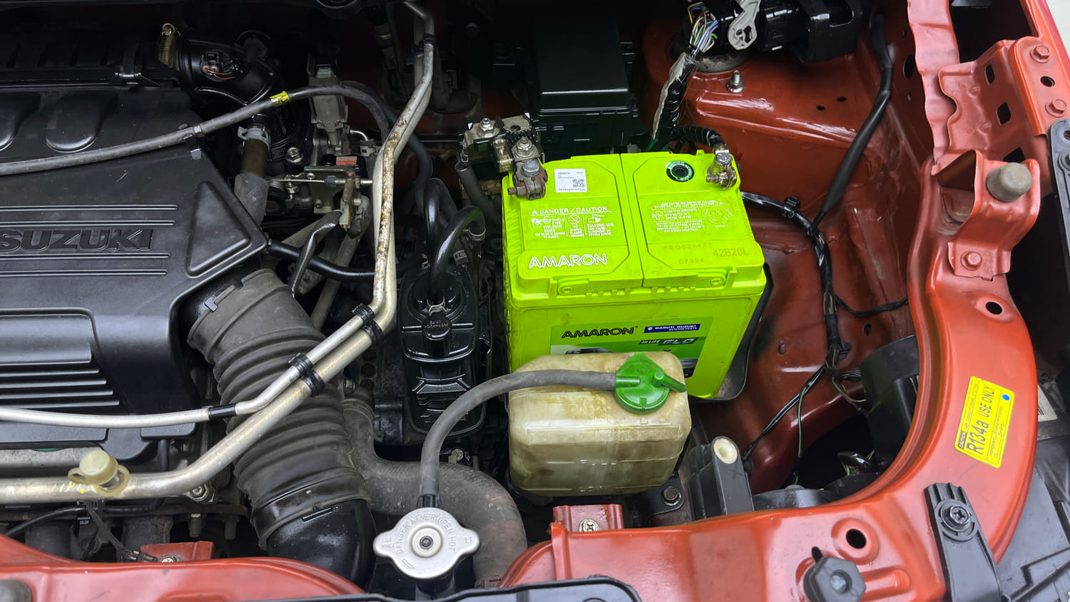 Used 2017 Maruti Suzuki Wagon R VXI+ Petrol Manual engine ENGINE LEFT SIDE VIEW