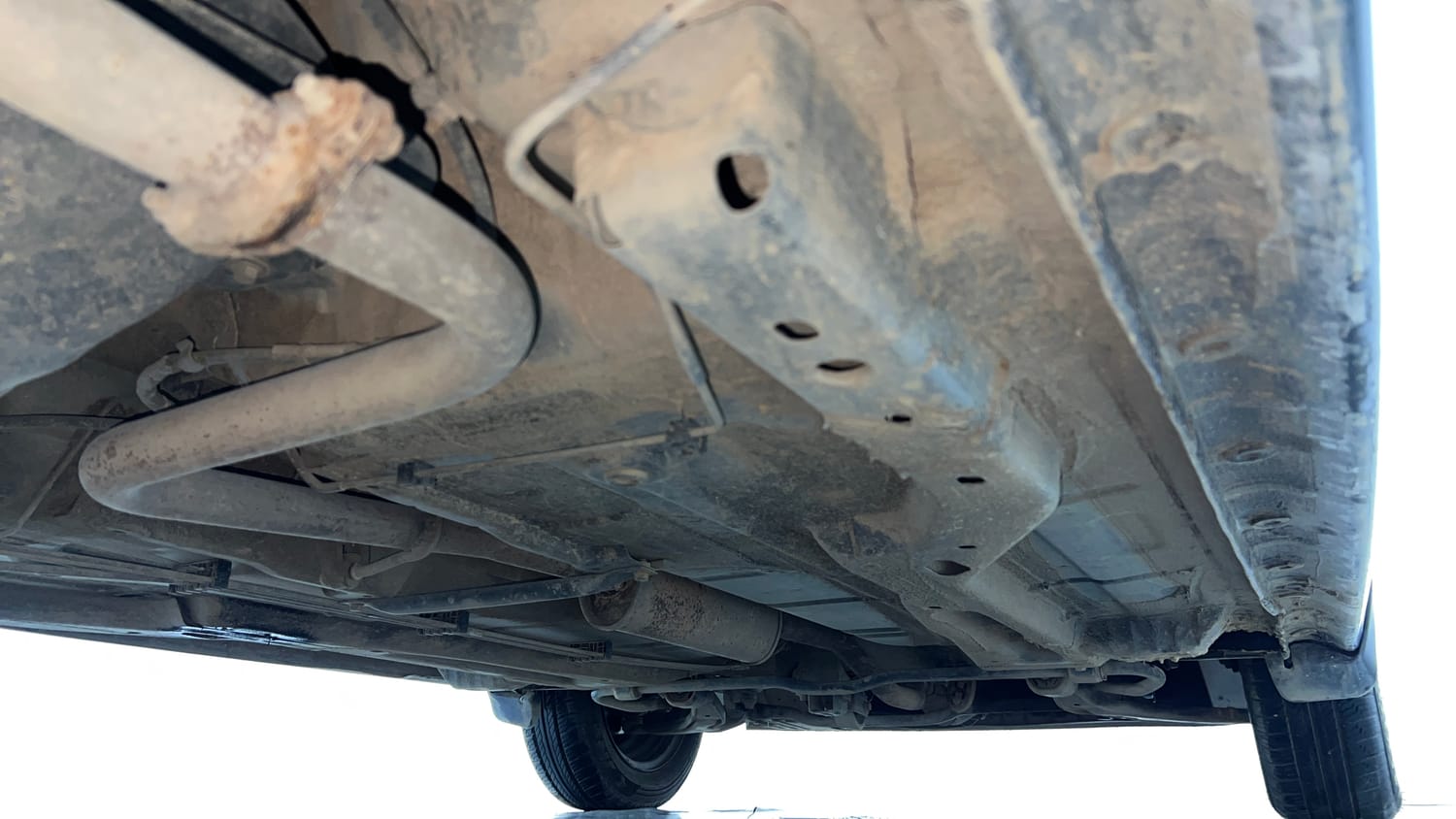 Used 2021 Tata Tigor XZ Petrol Manual extra REAR RIGHT UNDERBODY VIEW