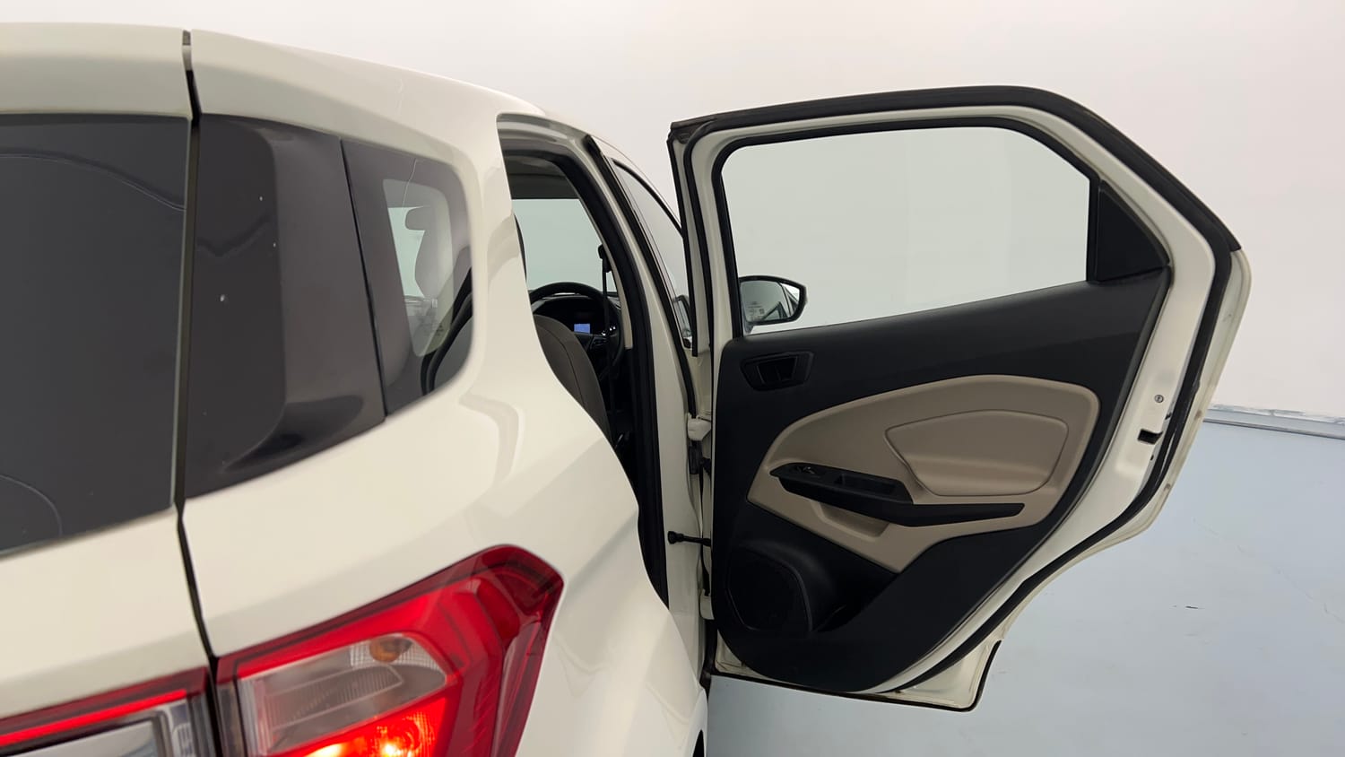 Used 2019 Ford EcoSport Trend 1.5L Ti-VCT Petrol Manual interior RIGHT REAR DOOR OPEN VIEW