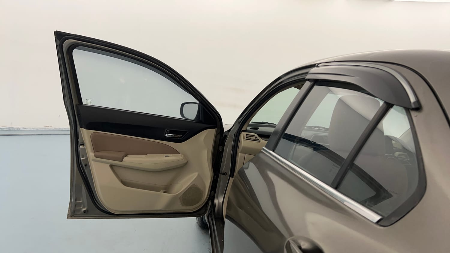 Used 2020 Maruti Suzuki Dzire VXi Petrol Manual interior LEFT FRONT DOOR OPEN VIEW