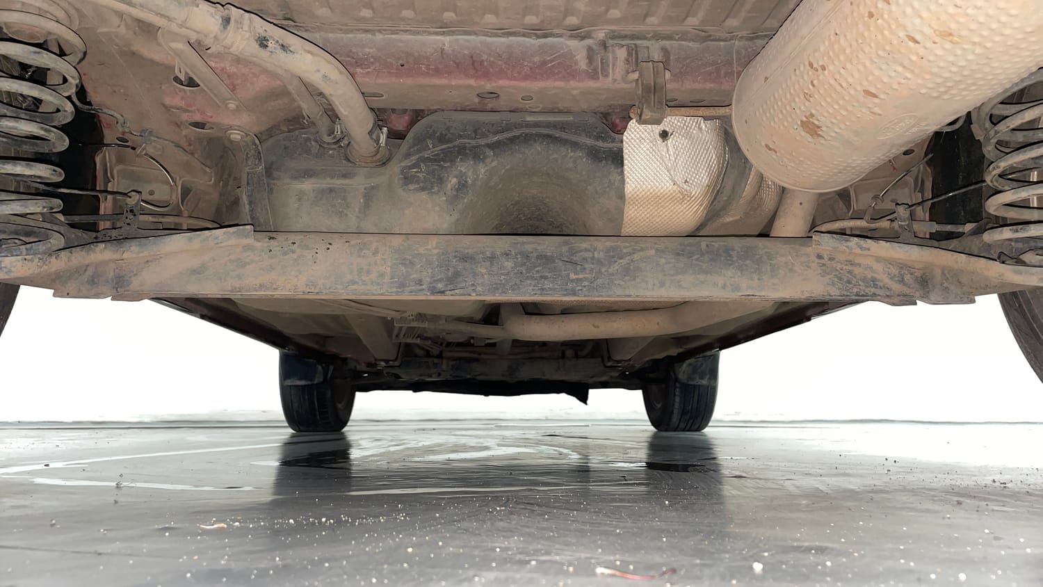 Used 2018 Ford EcoSport Titanium + 1.5L TDCi Diesel Manual extra REAR UNDERBODY VIEW (TAKEN FROM REAR)
