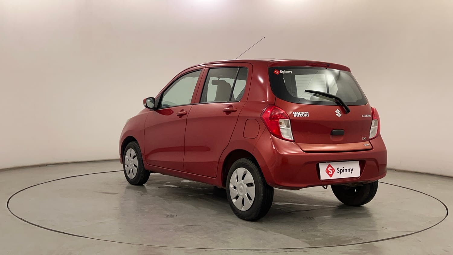 Used 2019 Maruti Suzuki Celerio ZXi (O) AMT Petrol Automatic exterior LEFT REAR CORNER VIEW