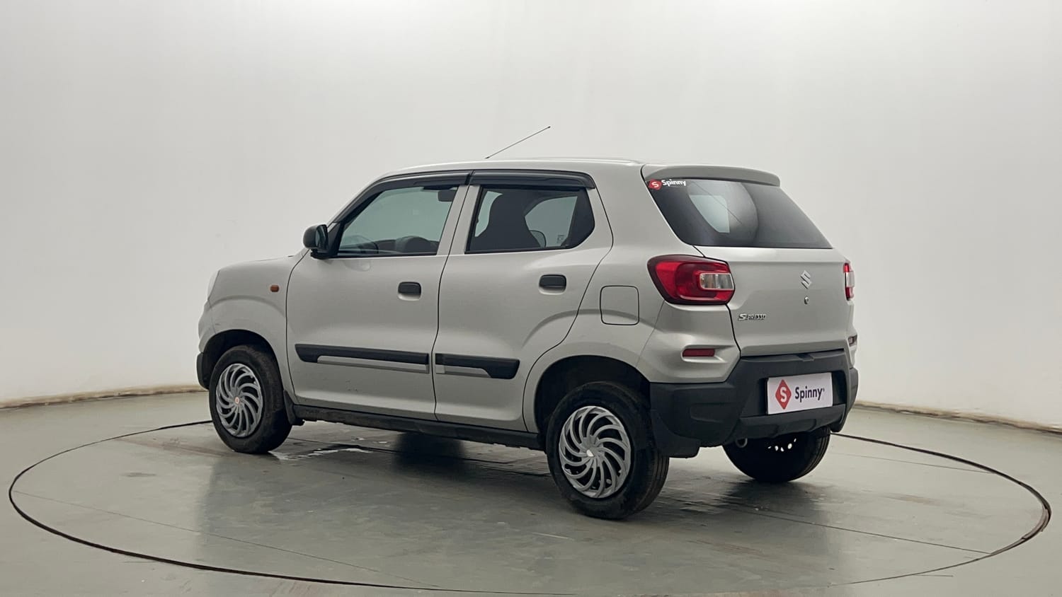 Used 2022 Maruti Suzuki S-Presso VXi (O) Petrol Manual exterior LEFT REAR CORNER VIEW