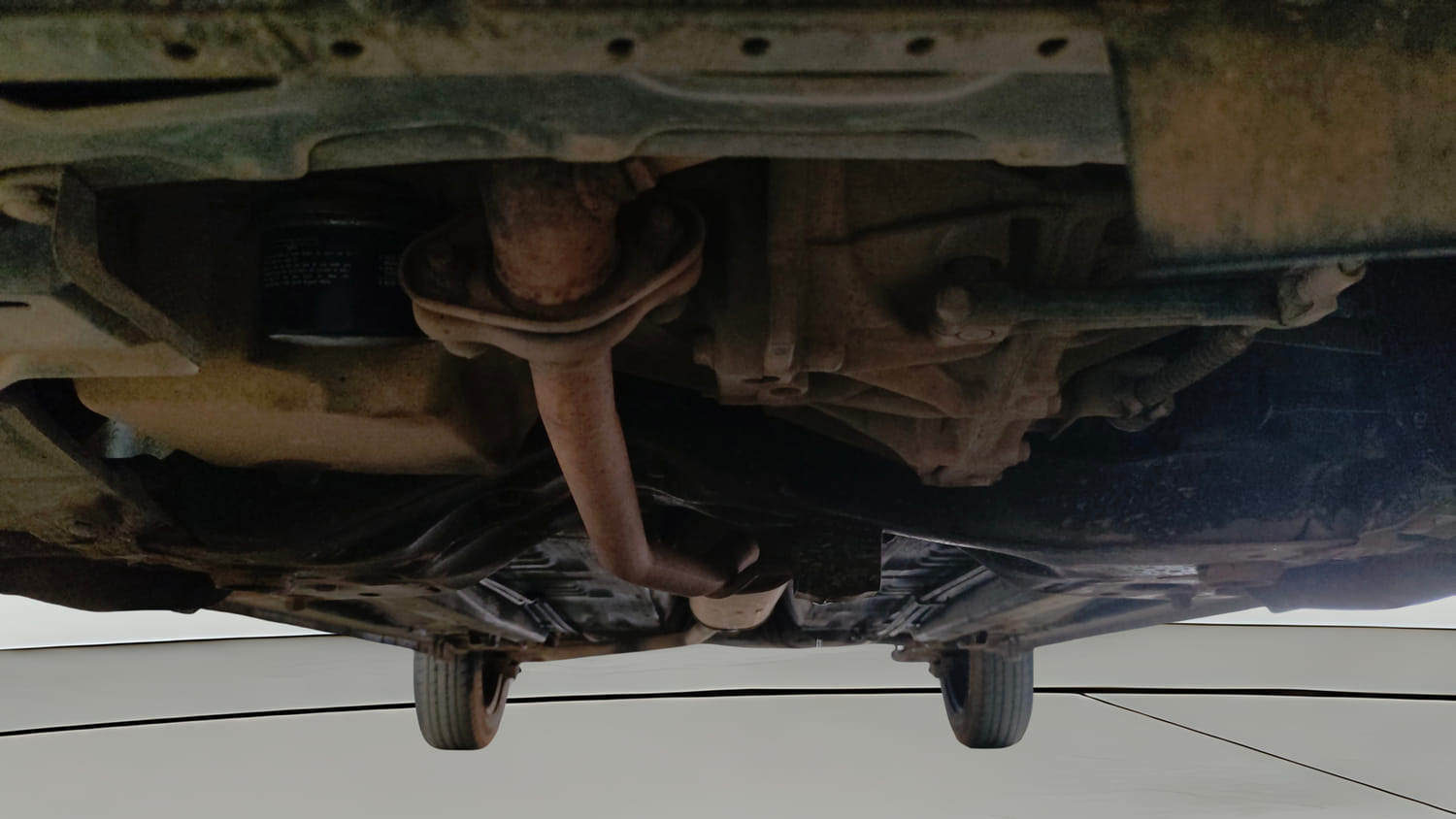Used 2020 Maruti Suzuki Celerio X VXi Petrol Manual extra FRONT LEFT UNDERBODY VIEW