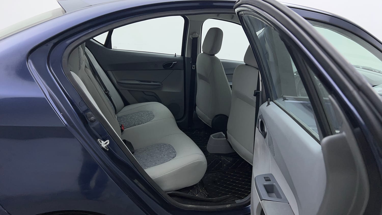 Used 2021 Tata Tigor XZ Petrol Manual interior RIGHT SIDE REAR DOOR CABIN VIEW