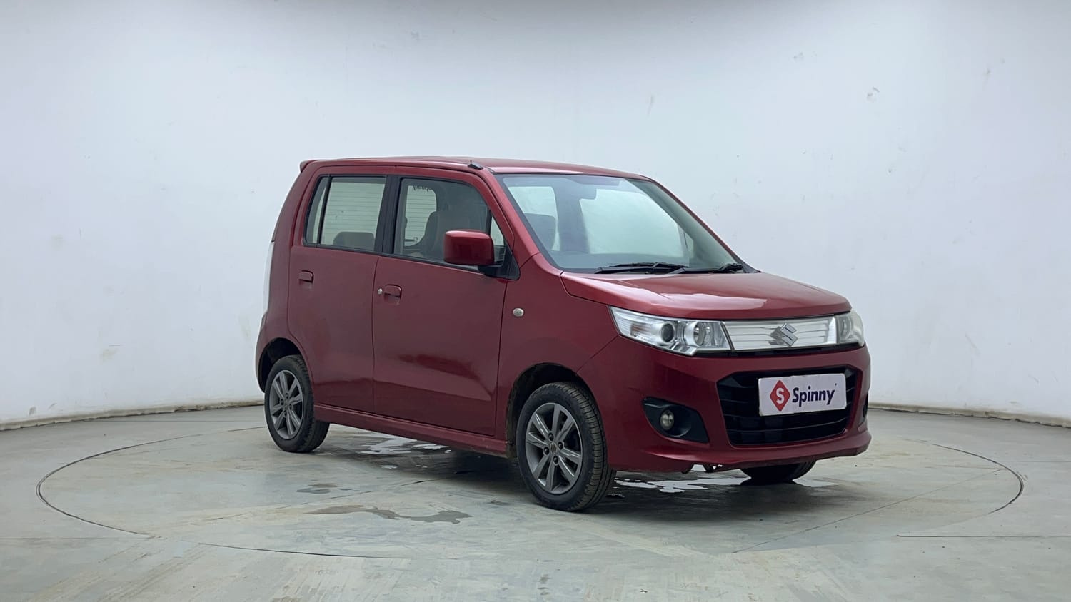 Used 2017 Maruti Suzuki Wagon R VXI+ Petrol Manual exterior RIGHT FRONT CORNER VIEW