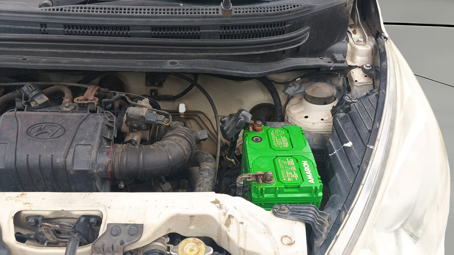 Used 2017 Hyundai Eon Sportz Petrol Manual engine ENGINE LEFT SIDE VIEW