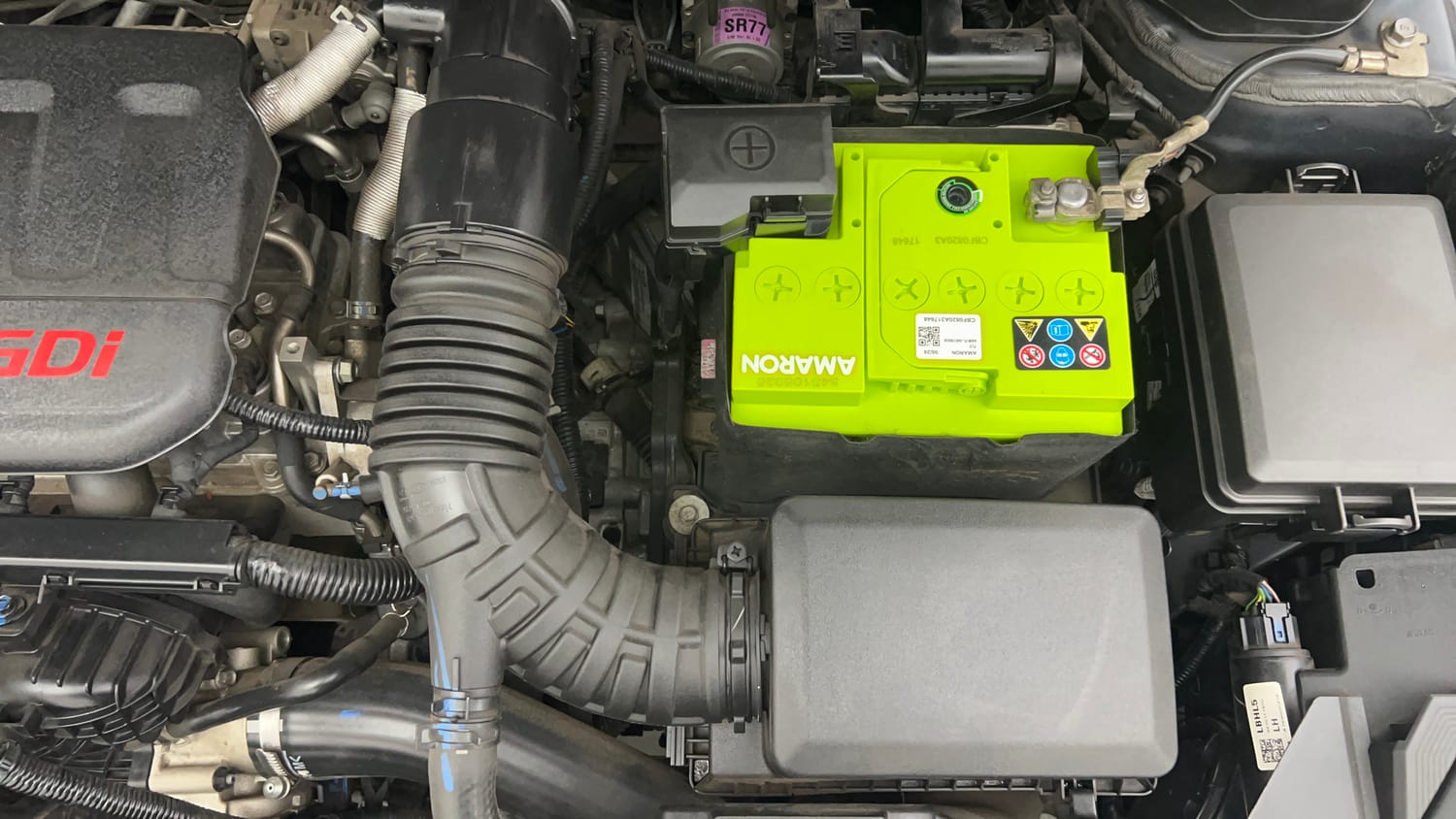 Used 2023 Hyundai i20 N Line N8 1.0 Turbo DCT Petrol Automatic engine ENGINE LEFT SIDE VIEW