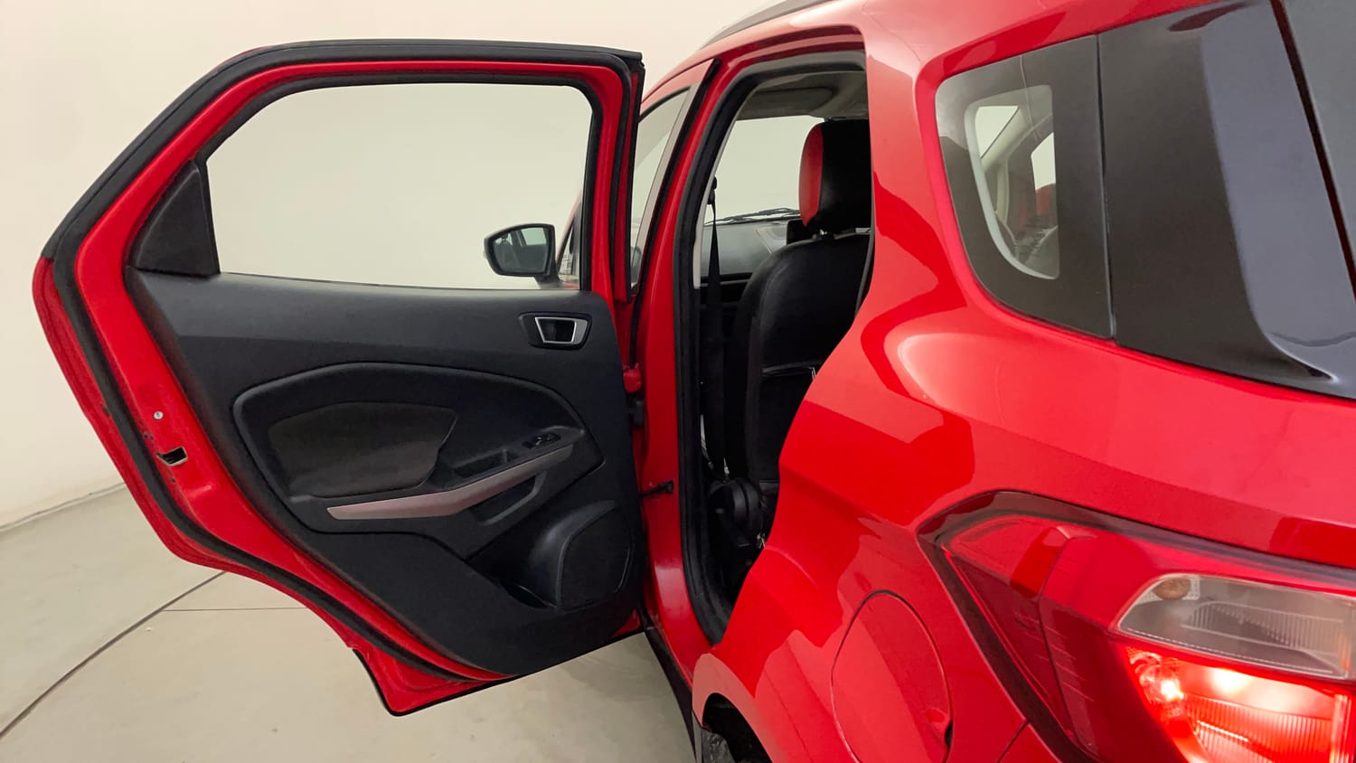 Used 2018 Ford EcoSport Titanium + 1.5L TDCi Diesel Manual interior LEFT REAR DOOR OPEN VIEW