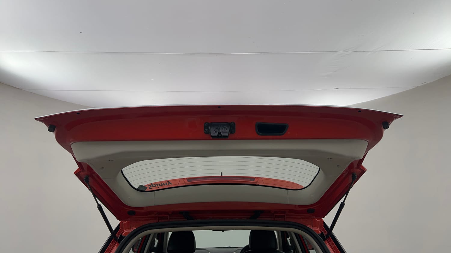Used 2019 Mahindra XUV 300 1.5 W8 Diesel Manual interior DICKY DOOR OPEN VIEW