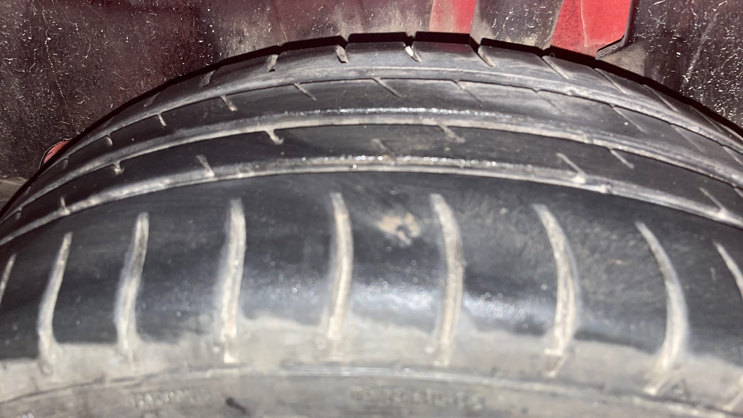 Used 2018 Maruti Suzuki Swift ZXi AMT Petrol Automatic tyres LEFT REAR TYRE TREAD VIEW