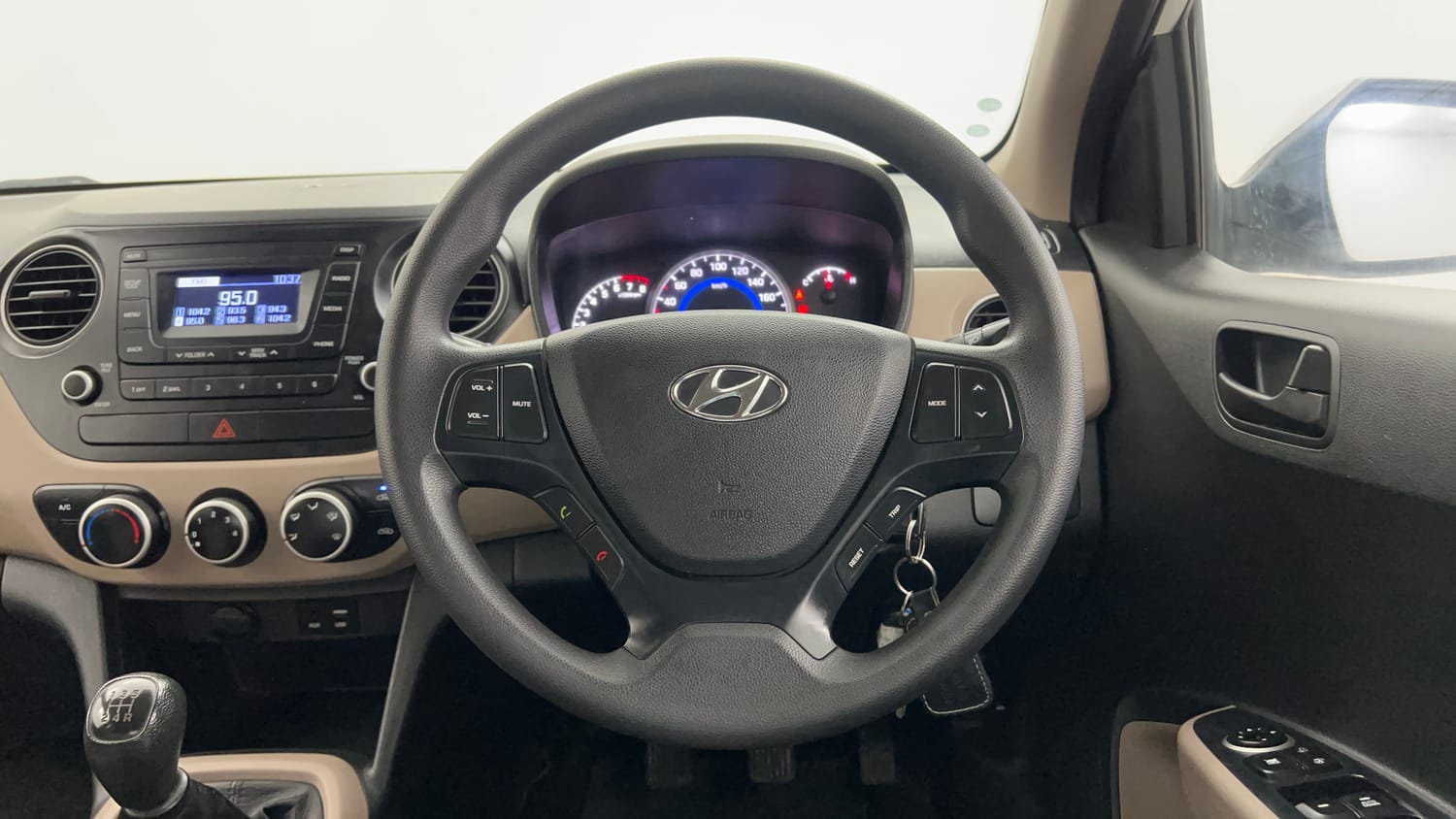 Used 2018 Hyundai Grand i10 Magna 1.2 Kappa VTVT Petrol Manual interior STEERING VIEW
