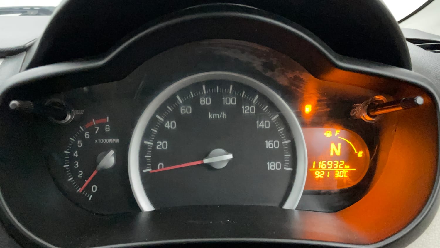 Used 2017 Maruti Suzuki Celerio ZXi AMT Petrol Automatic interior CLUSTERMETER VIEW