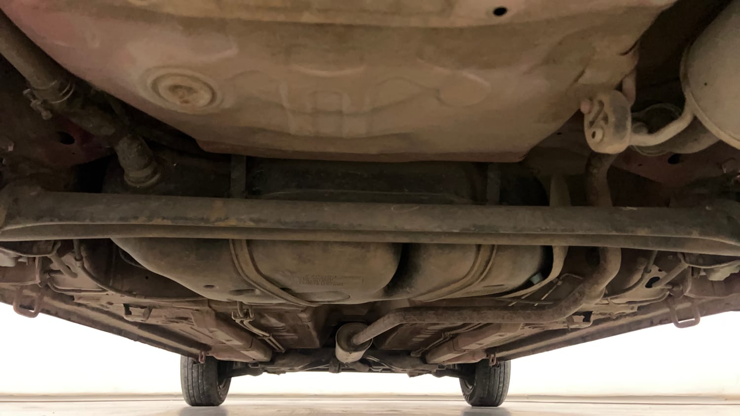 Used 2019 Maruti Suzuki Celerio ZXi (O) AMT Petrol Automatic extra REAR UNDERBODY VIEW (TAKEN FROM REAR)