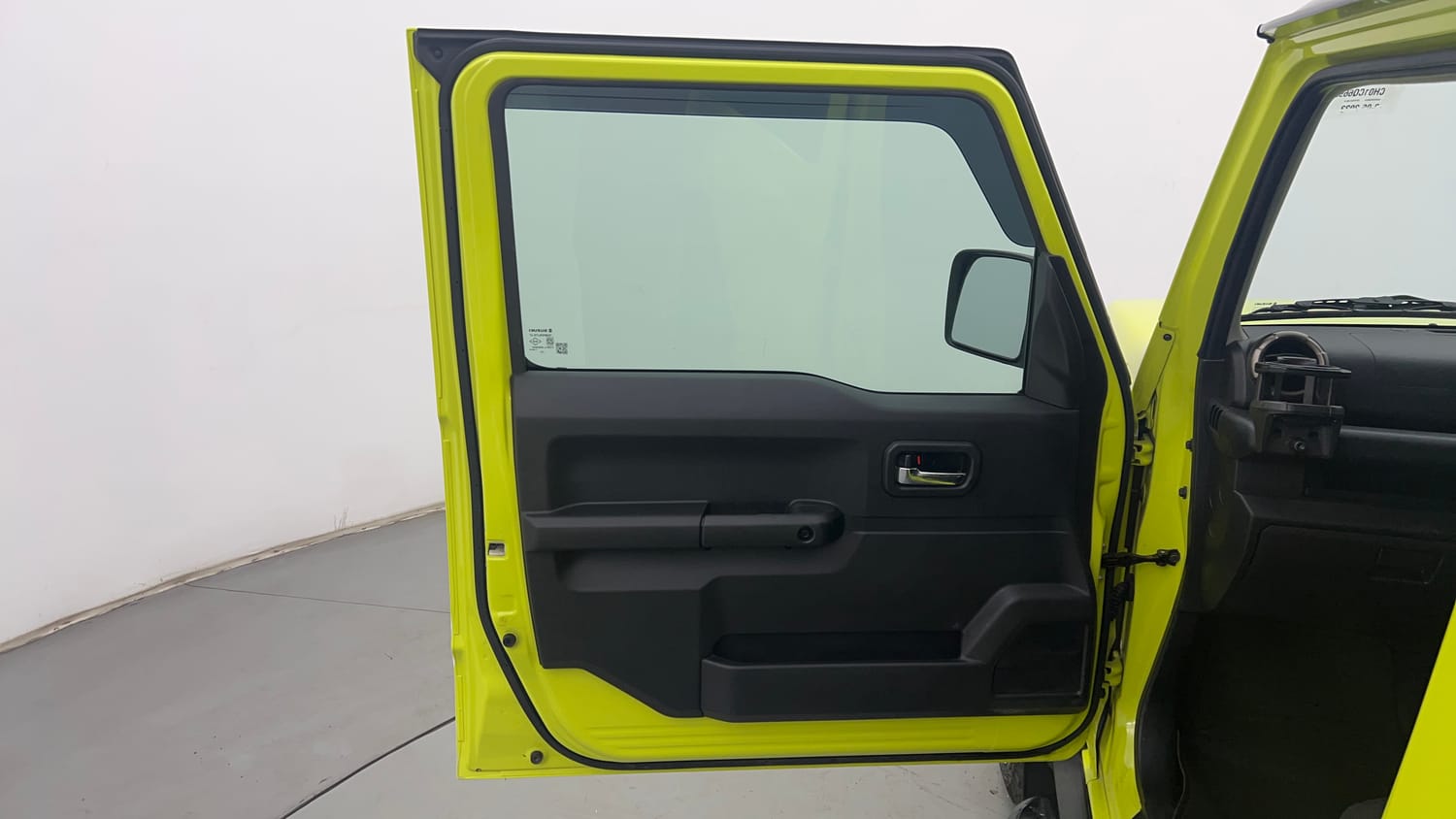 Used 2023 Maruti Suzuki Jimny Alpha AT Petrol Automatic interior LEFT FRONT DOOR OPEN VIEW