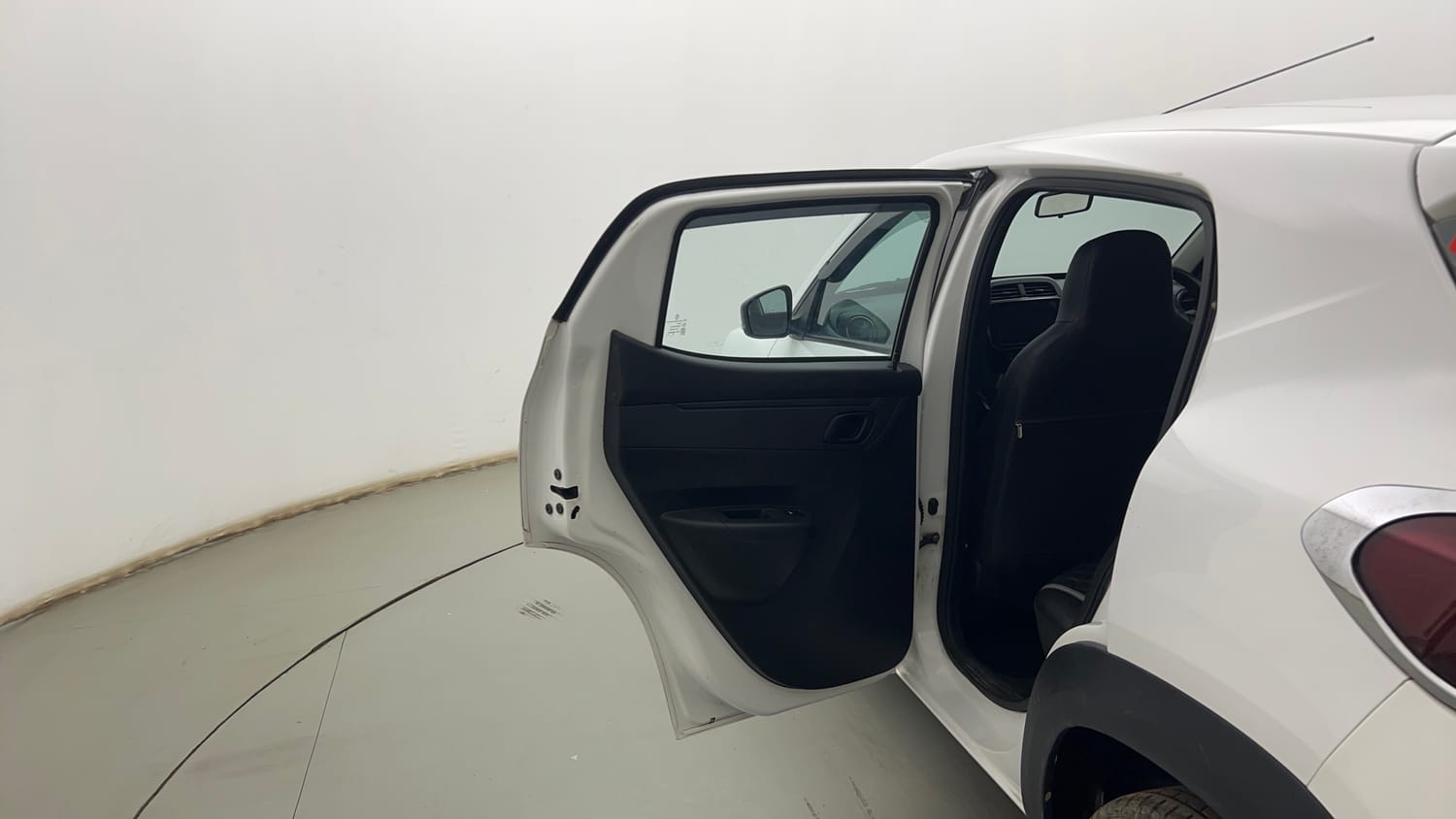 Used 2024 Renault Kwid RXT 1.0L Petrol Manual interior LEFT REAR DOOR OPEN VIEW