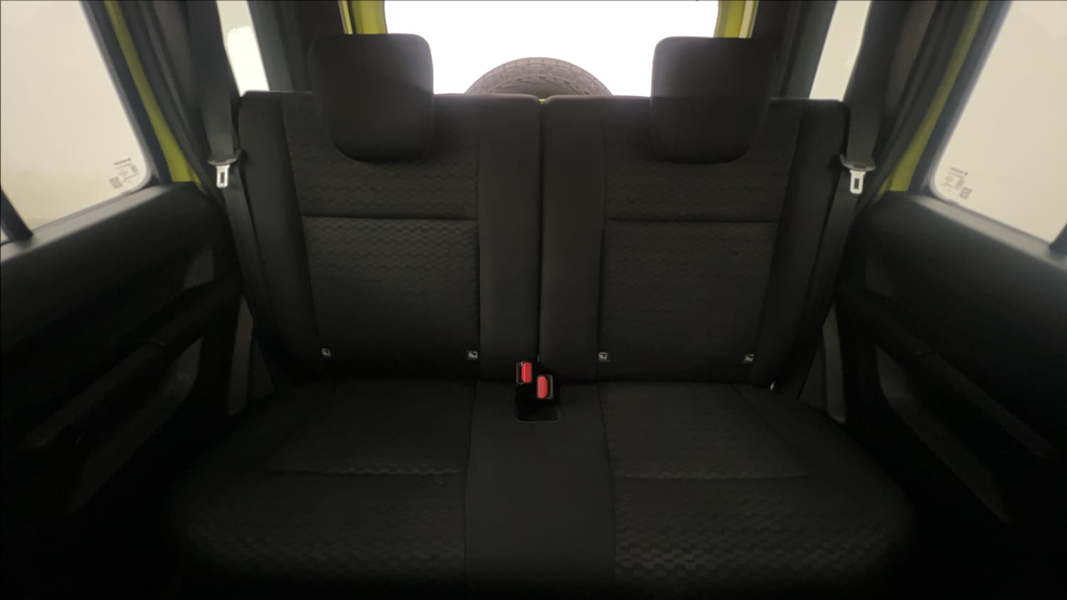 Used 2023 Maruti Suzuki Jimny Alpha AT Petrol Automatic interior REAR SEAT CONDITION VIEW