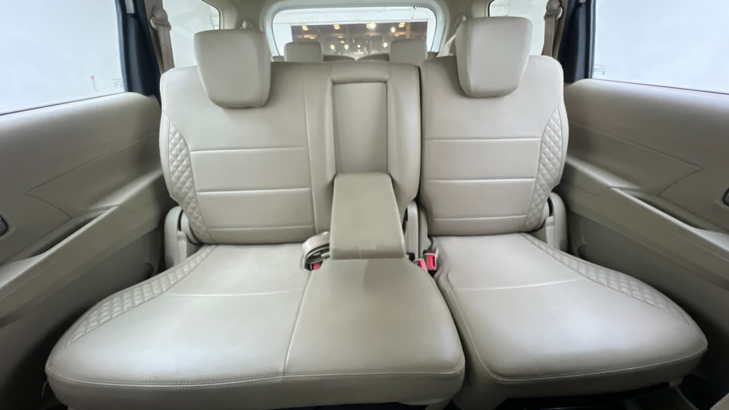 Used 2021 Maruti Suzuki New Ertiga VXi AT Petrol Automatic interior REAR SEAT CONDITION VIEW