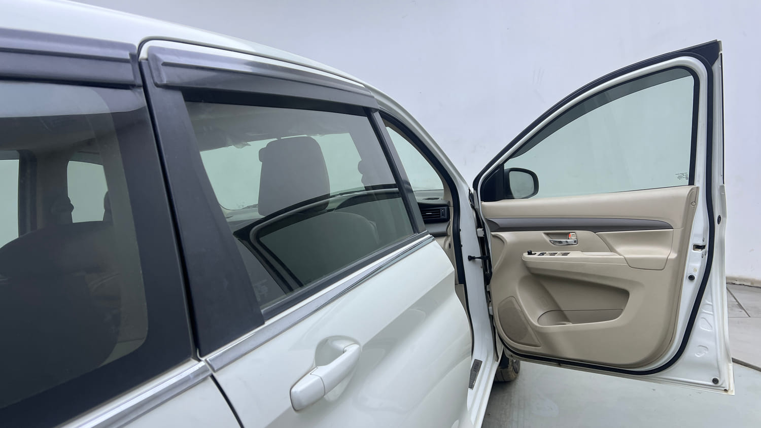Used 2021 Maruti Suzuki New Ertiga VXi AT Petrol Automatic interior RIGHT FRONT DOOR OPEN VIEW