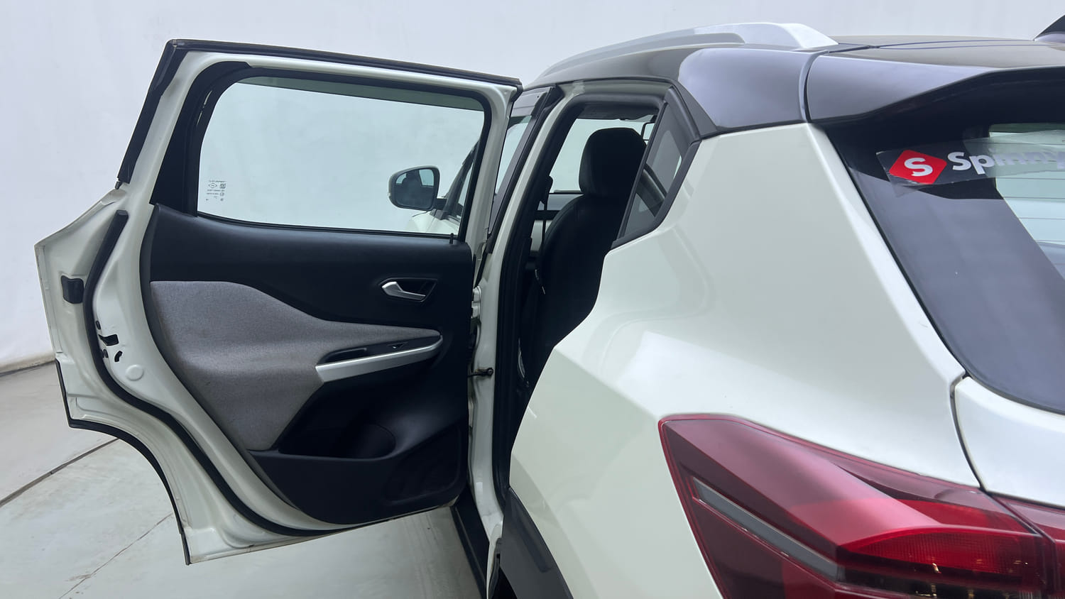 Used 2022 Nissan Magnite XV Turbo Petrol Manual interior LEFT REAR DOOR OPEN VIEW