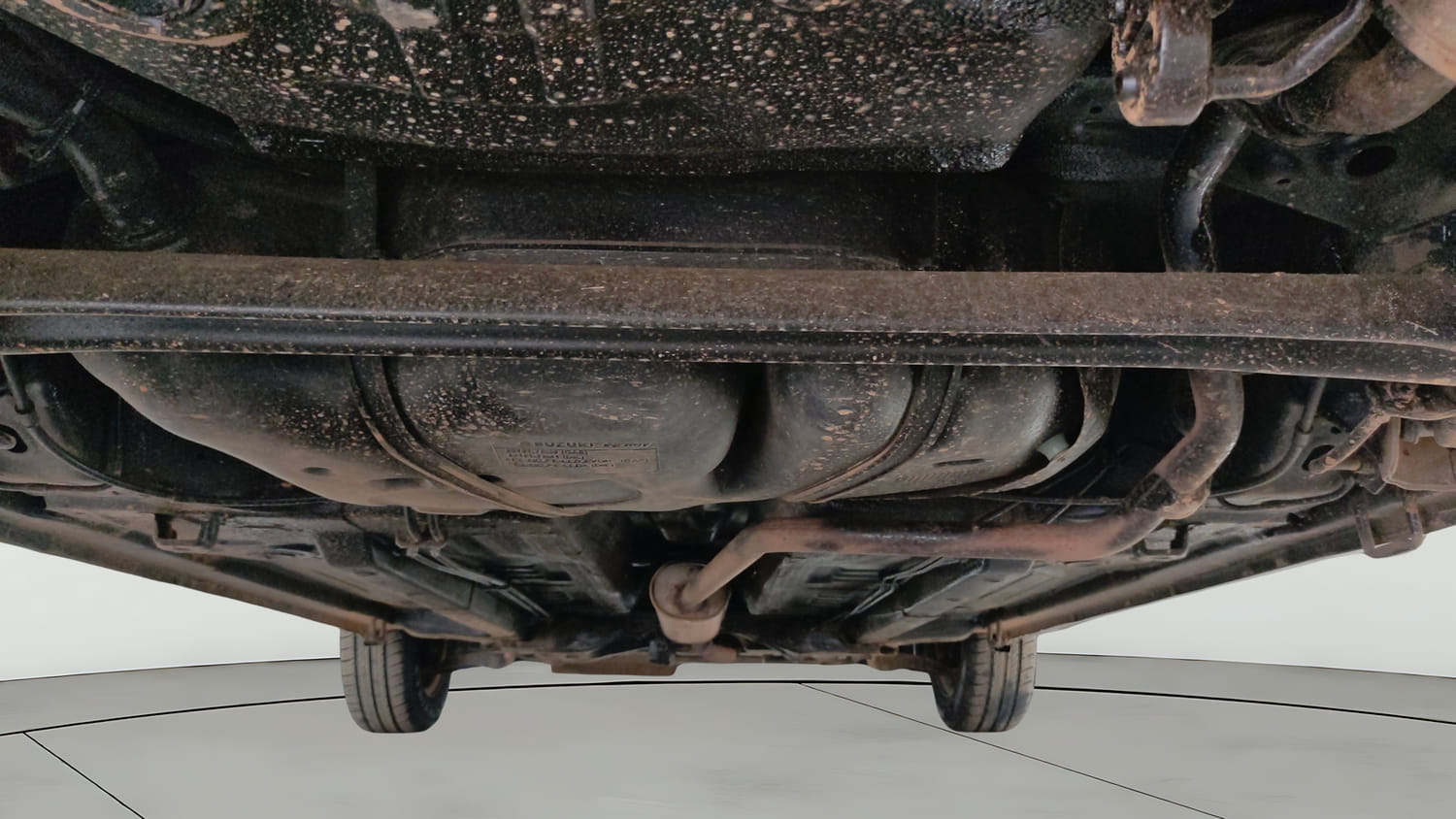 Used 2020 Maruti Suzuki Celerio X VXi Petrol Manual extra REAR UNDERBODY VIEW (TAKEN FROM REAR)