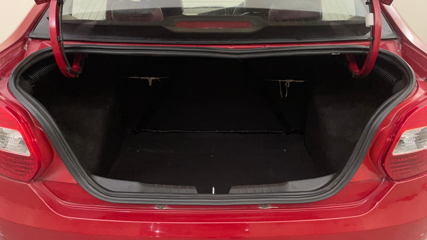 Used 2014 Tata Zest XT Petrol Petrol Manual interior DICKY INSIDE VIEW