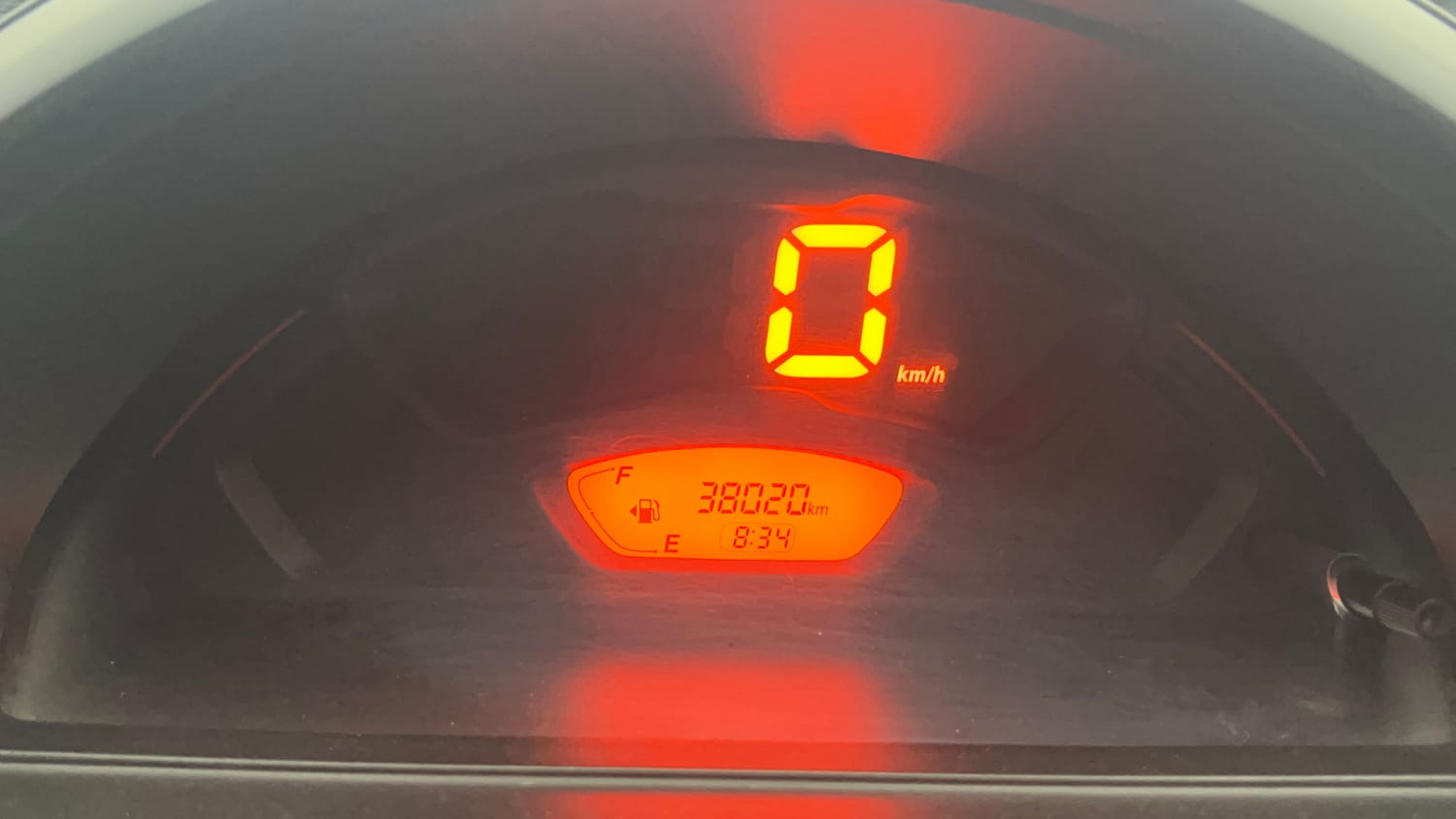 Used 2022 Maruti Suzuki S-Presso VXi (O) Petrol Manual interior CLUSTERMETER VIEW