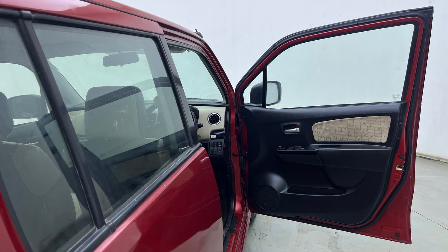Used 2017 Maruti Suzuki Wagon R VXI+ Petrol Manual interior RIGHT FRONT DOOR OPEN VIEW