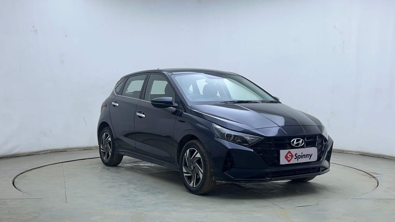 Used 2023 Hyundai i20 Asta (O) 1.2 MT Petrol Manual exterior RIGHT FRONT CORNER VIEW