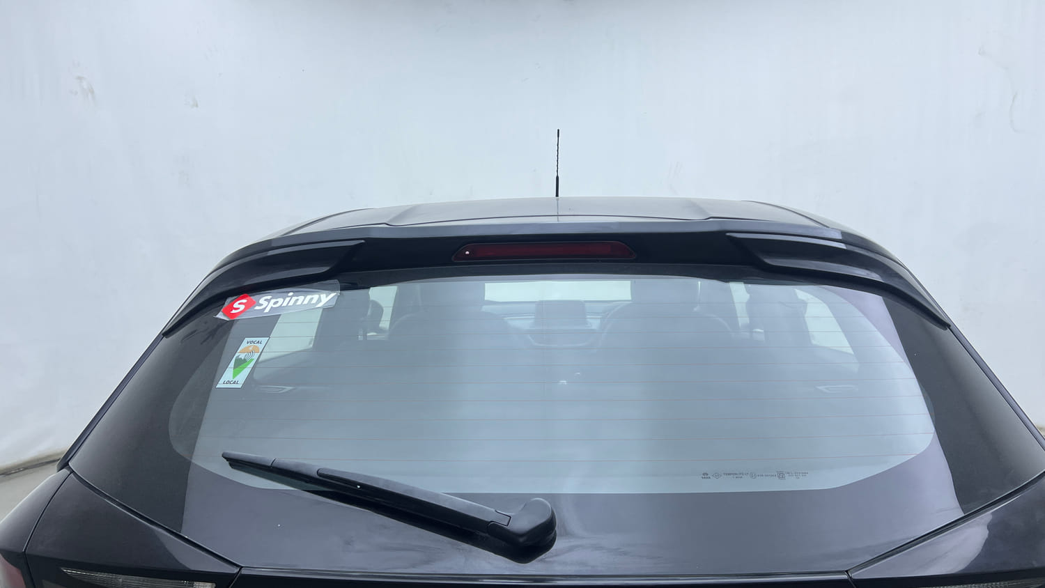 Used 2022 Tata Altroz XZ Plus Petrol Dark Edition Petrol Manual exterior BACK WINDSHIELD VIEW