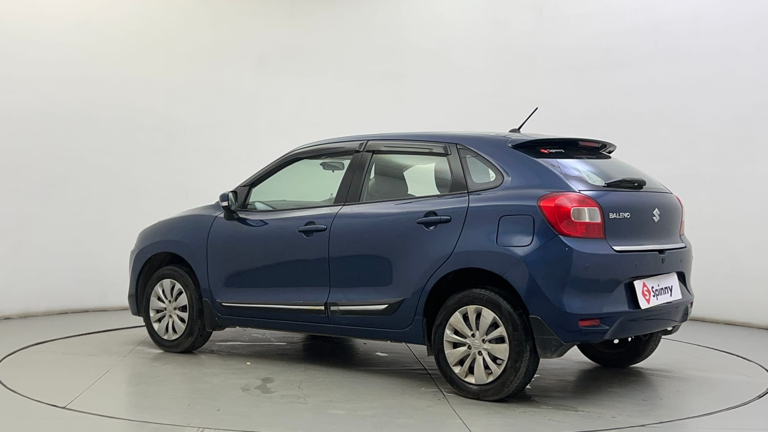 Used 2018 Maruti Suzuki Baleno Delta 1.2 Petrol Manual exterior LEFT REAR CORNER VIEW