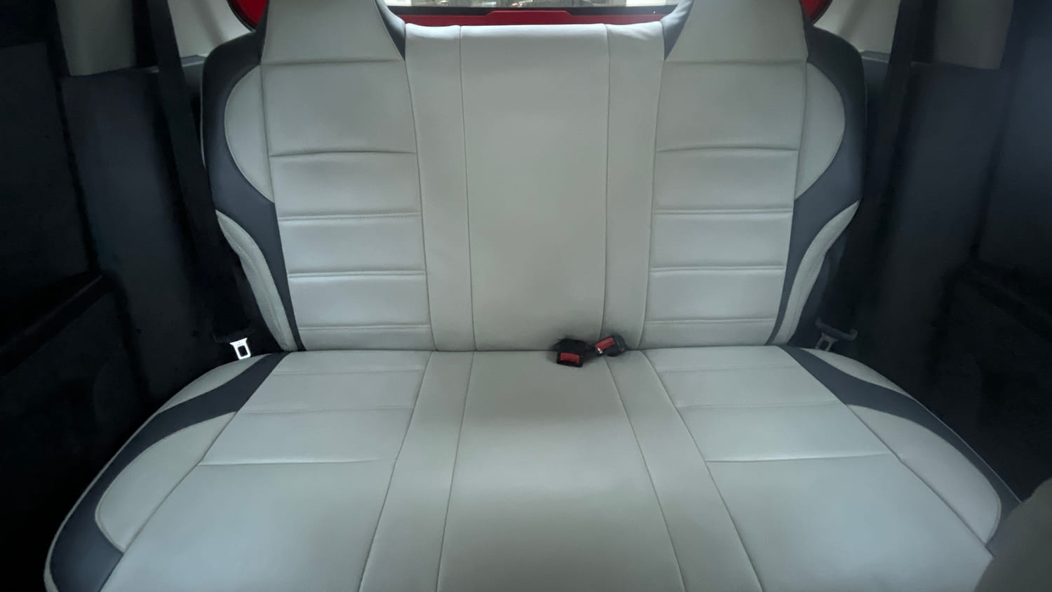 Used 2021 Mahindra KUV100 NXT K2 Plus 6 STR Petrol Manual interior REAR SEAT CONDITION VIEW