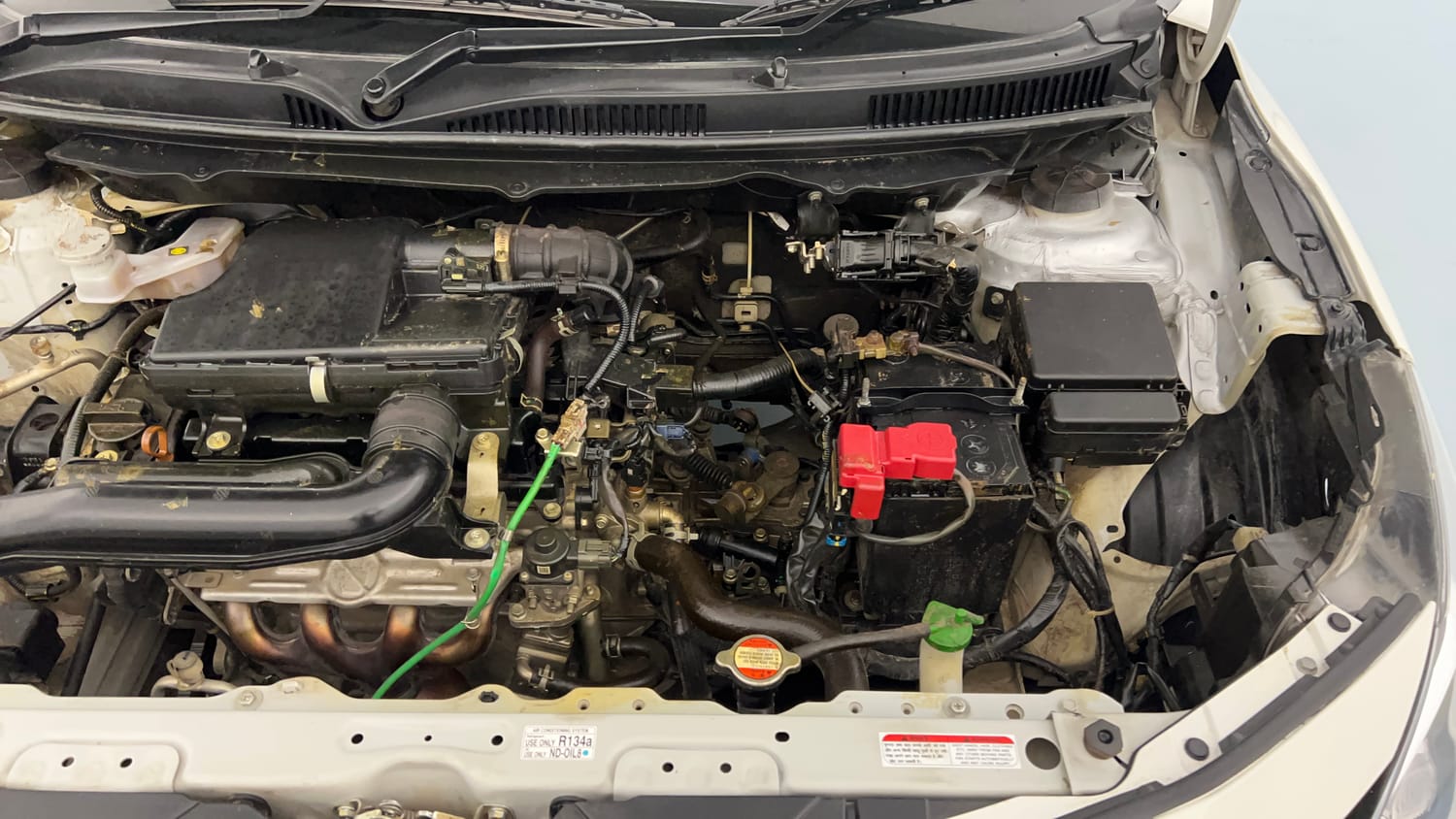 Used 2023 Maruti Suzuki Baleno Zeta MT Petrol Manual engine ENGINE LEFT SIDE VIEW