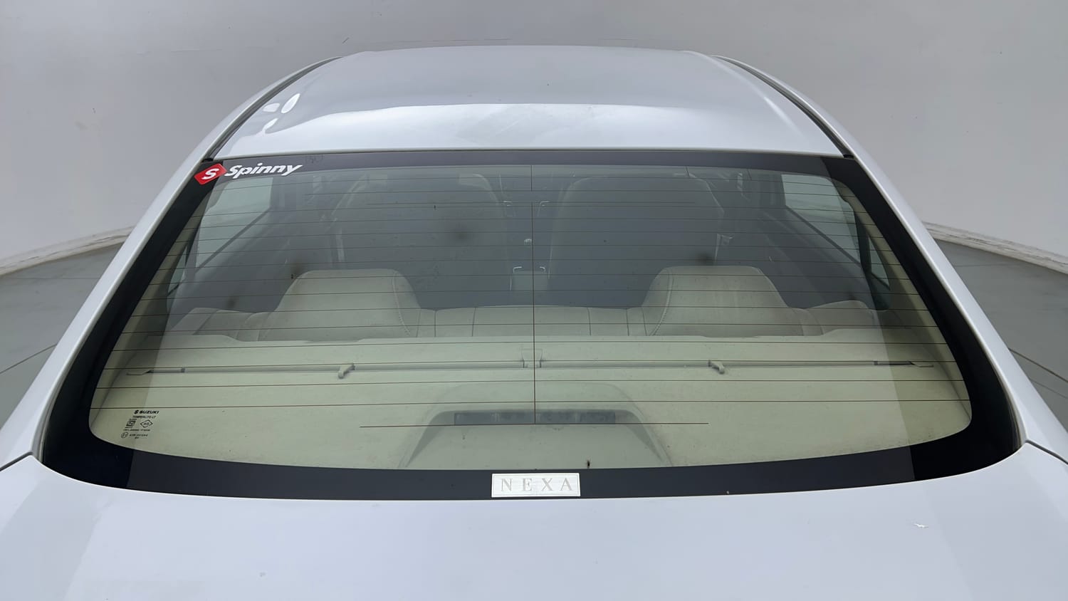 Used 2017 Maruti Suzuki Ciaz Zeta 1.4 MT Petrol Manual exterior BACK WINDSHIELD VIEW