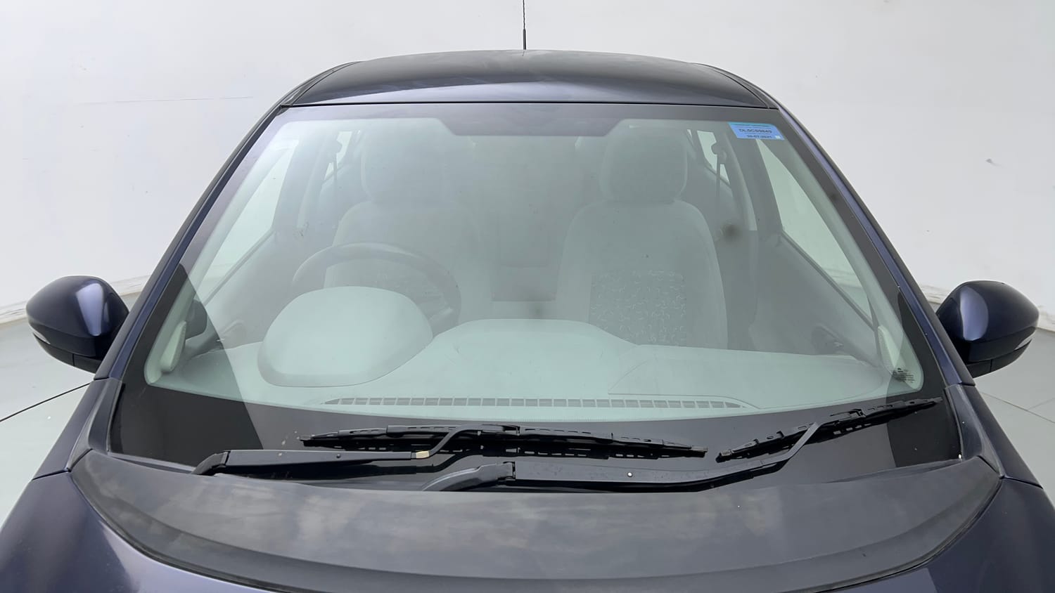 Used 2021 Tata Tigor XZ Petrol Manual exterior FRONT WINDSHIELD VIEW