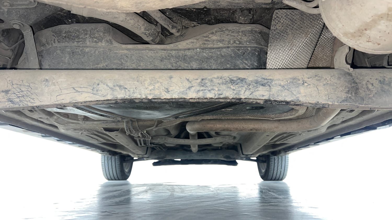 Used 2019 Ford Freestyle Titanium 1.5 TDCi Diesel Manual extra REAR UNDERBODY VIEW (TAKEN FROM REAR)