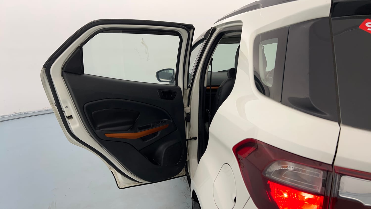 Used 2018 Ford EcoSport S Petrol Petrol Manual interior LEFT REAR DOOR OPEN VIEW