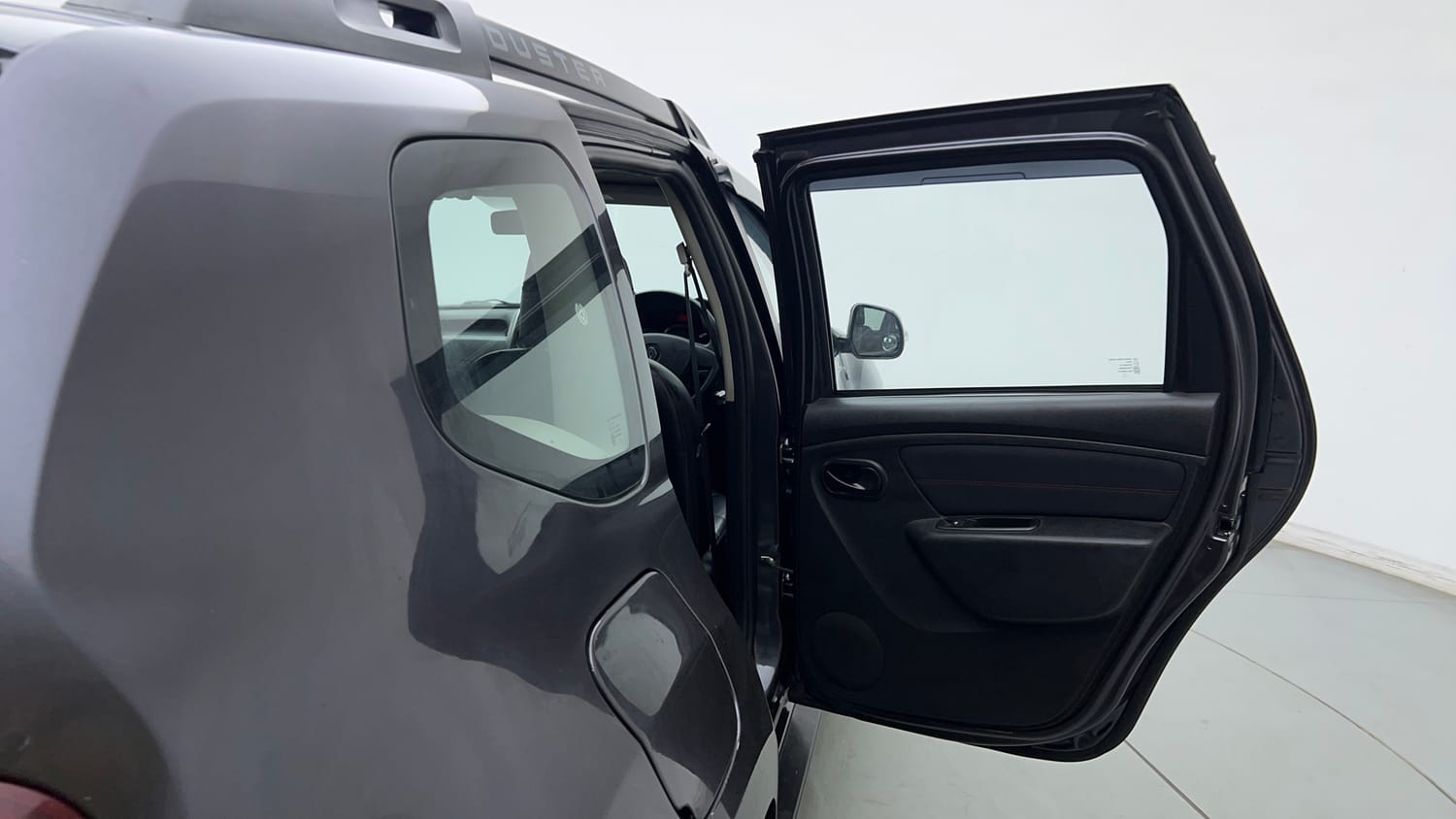 Used 2017 Renault Duster RXS CVT Petrol Automatic interior RIGHT REAR DOOR OPEN VIEW