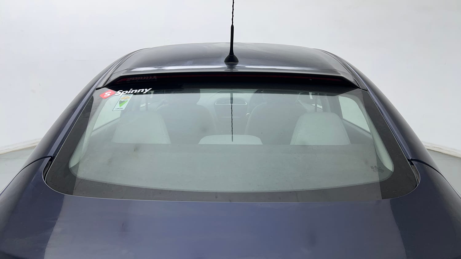 Used 2021 Tata Tigor XZ Petrol Manual exterior BACK WINDSHIELD VIEW