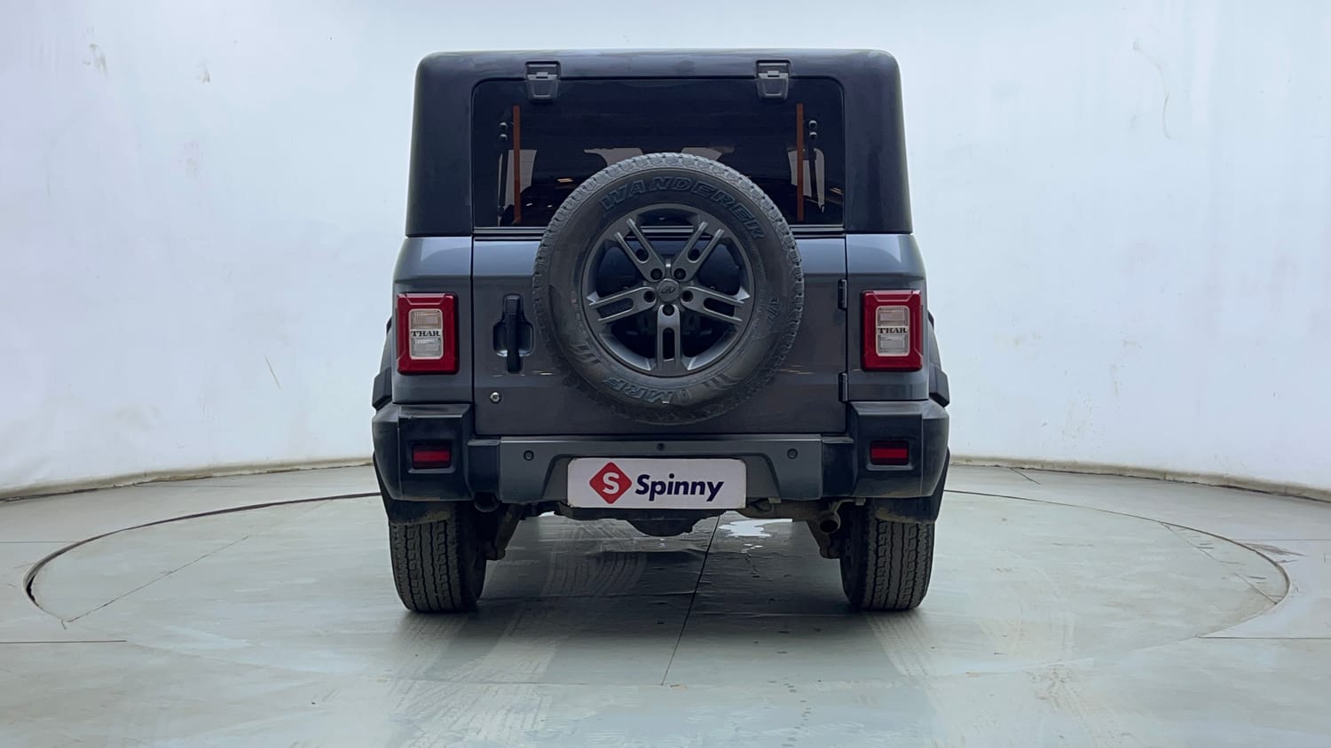 Used 2022 mahindra Thar LX Hard Top Diesel MT 4WD Diesel Manual exterior BACK VIEW