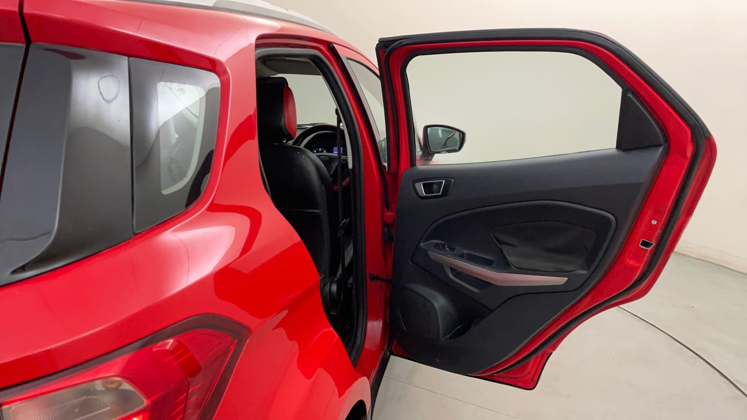 Used 2018 Ford EcoSport Titanium + 1.5L TDCi Diesel Manual interior RIGHT REAR DOOR OPEN VIEW