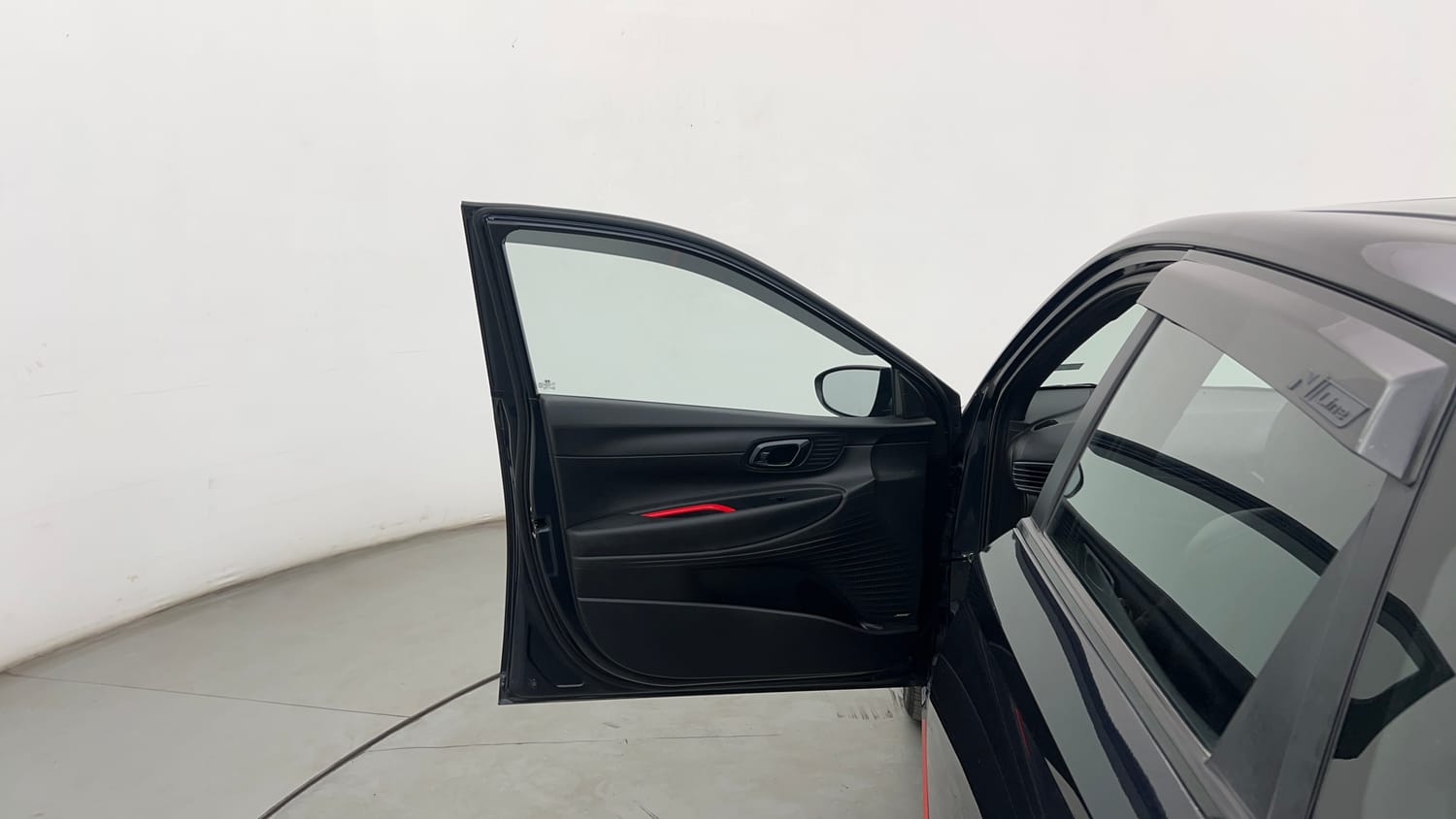 Used 2023 Hyundai i20 N Line N8 1.0 Turbo DCT Petrol Automatic interior LEFT FRONT DOOR OPEN VIEW