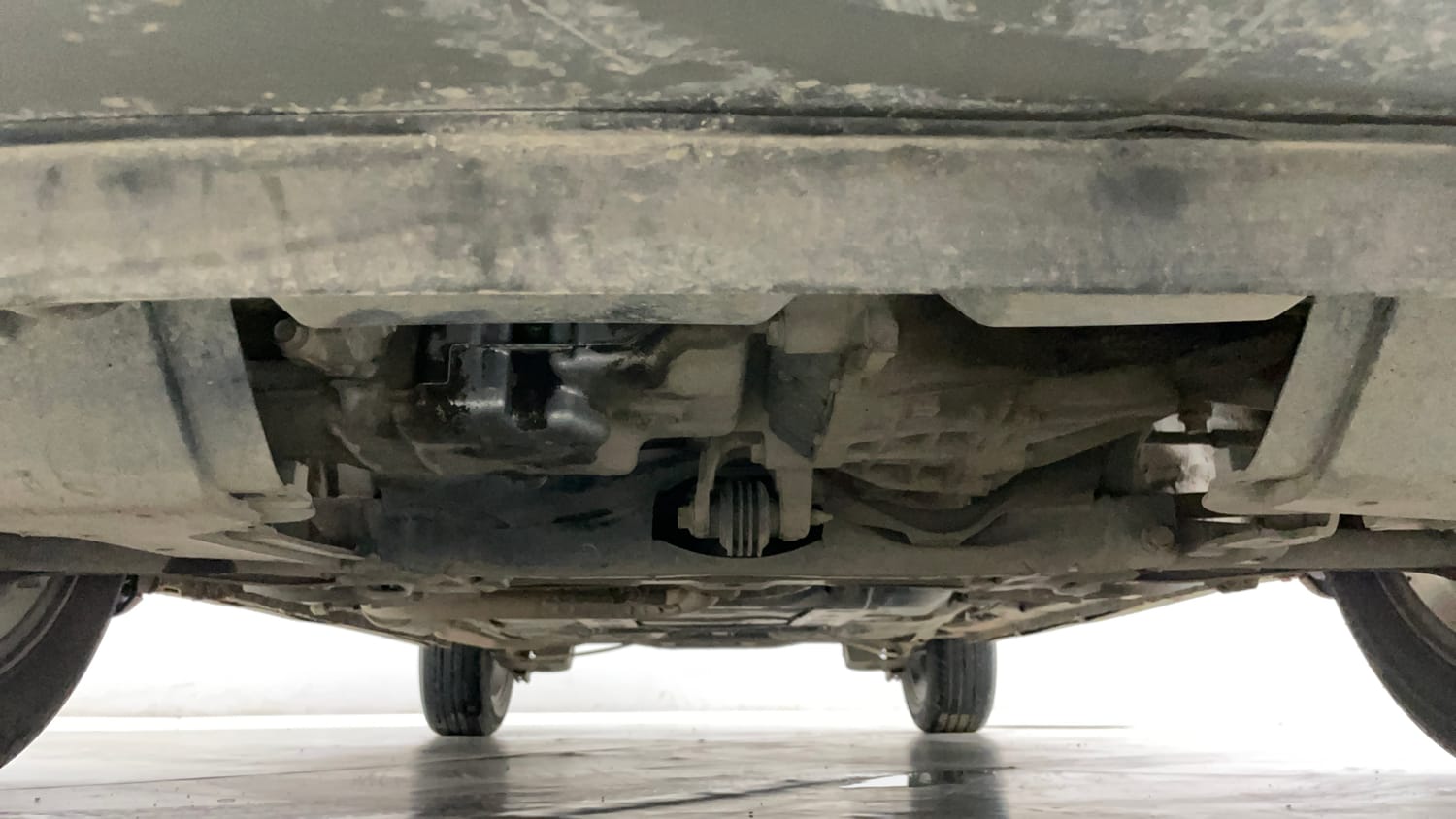 Used 2022 Honda WR-V SV MT Petrol Petrol Manual extra FRONT LEFT UNDERBODY VIEW